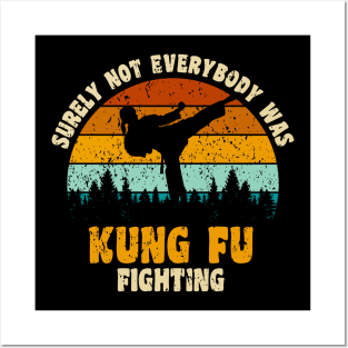 Surely Not Everybody Was Kung Fu Fighting - Kungfu Posters and Art